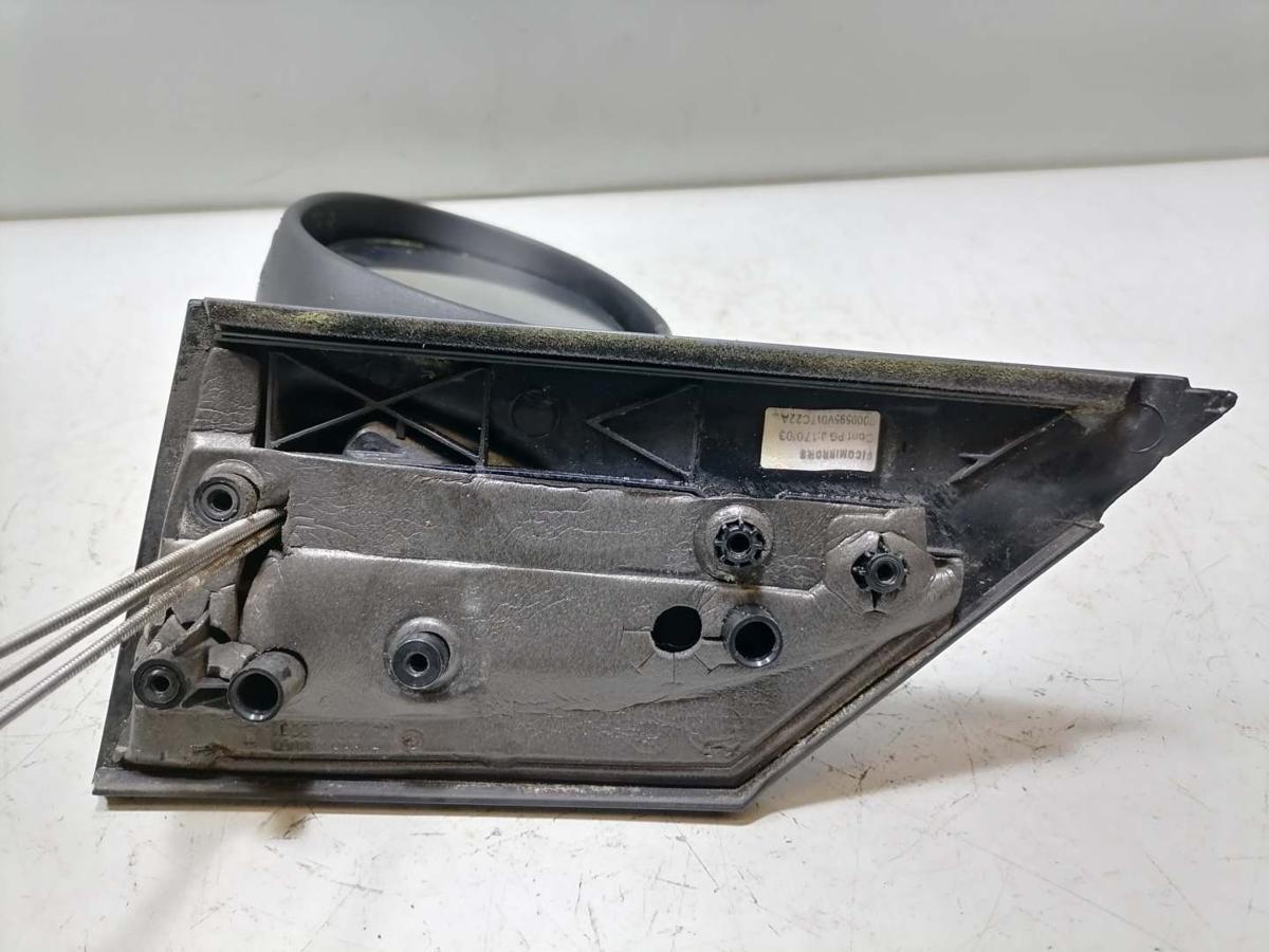 Smart ForTwo Cabrio 450 original Au&szlig;enspiegel links manuell unlackiert BJ03